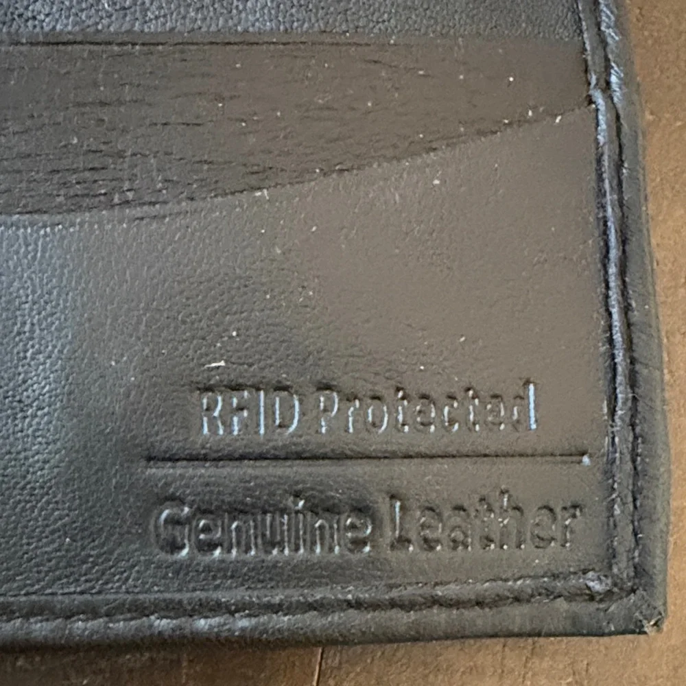 Black Leather Wallet
